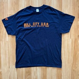 Durham Bulls Baseball NC Tee T Shirt- size XL